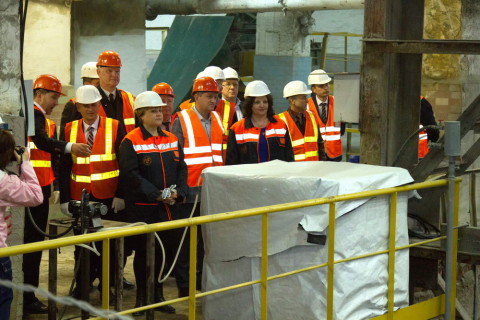 Новости предприятий-членов ТПП: на Рыбницком цементном комбинате состоялся запуск новой мельницы