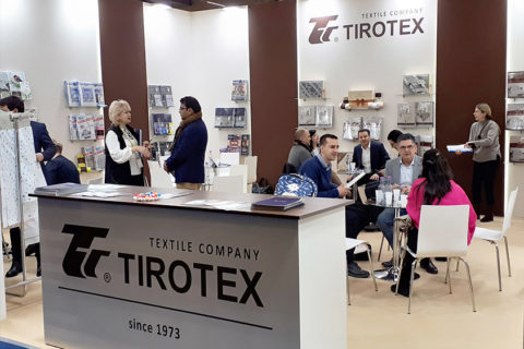 Новости предприятий-членов ТПП: продукция компании «Тиротекс» была представлена на Международной выставке текстильной отрасли Heimtextil