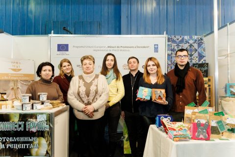 Бенефициары проекта «Бизнес-наставничество» приняли участие в выставке «Fabricat in Moldova»