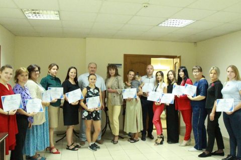 Выпускникам курса «Основы создания собственного бизнеса» в Тирасполе вручили сертификаты